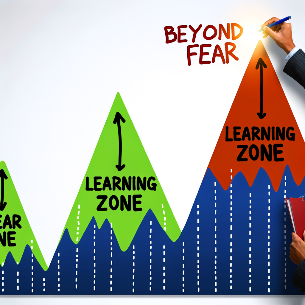 コンフォートゾーンを抜ける方法 恐怖ゾーン 学習ゾーン 成長ゾーン 恐怖の先にある明るい未来